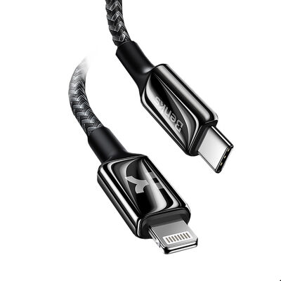 benks m18 type c to lightning aramid fiber veri kablosu 1.8m 3a