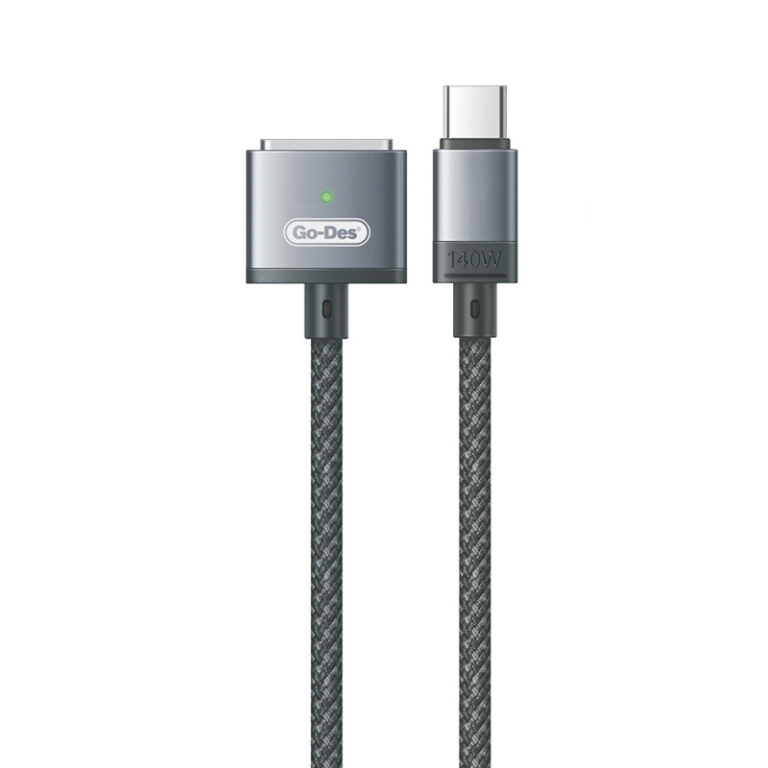 go des type c m safe 3 macbook Şarj kablosu 140w 2 metre