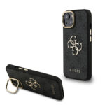 apple iphone 15 kilif guess orjinal lisansli pu deri 4g desenli metal buyuk 4g ve yazi logolu kamera standli kapak iphone 15 guess 459325 38 o.jpg