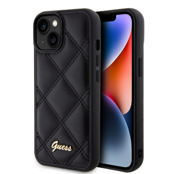 apple iphone 15 kilif guess orjinal lisansli pu deri metal yazi logolu kapitone kapak iphone 15 guess 451869 37 o.jpg