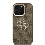 apple iphone 15 pro kilif guess orjinal lisansli pu deri 4g desenli metal buyuk 4g ve yazi logolu kamera standli kapak iphone 15 pro guess 459393 38 b.jpg