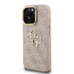 apple iphone 15 pro kilif guess orjinal lisansli pu deri 4g desenli metal buyuk 4g ve yazi logolu kamera standli kapak iphone 15 pro guess 459400 38 b.jpg