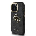 apple iphone 15 pro kilif guess orjinal lisansli pu deri 4g desenli metal buyuk 4g ve yazi logolu kamera standli kapak iphone 15 pro guess 459408 38 b.jpg