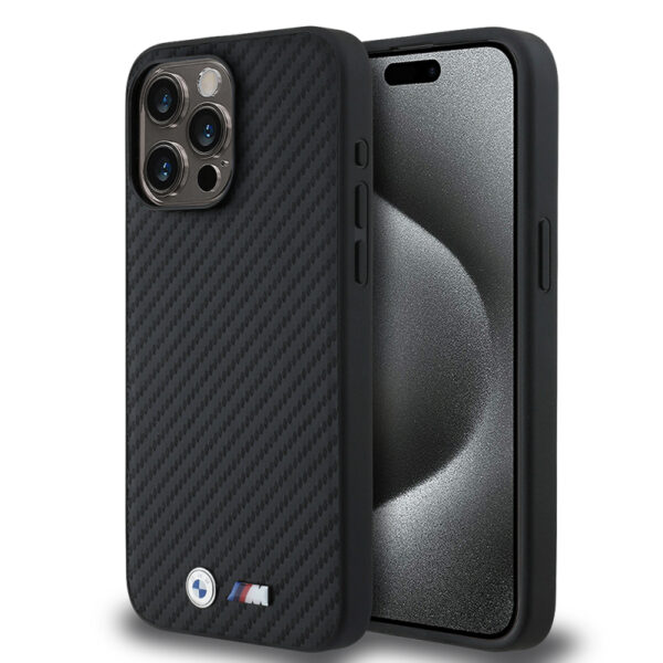 apple iphone 15 pro max kilif bmw orjinal lisansli karbon fiber tasarimli ve metal logolu pu deri kapak iphone 15 pro max bmw 463441 38 o.jpg