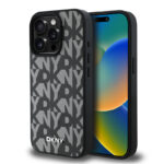 apple iphone 15 pro max kilif dkny orjinal lisansli m safe sarj ozellikli 3d yazili grid pattern kapak iphone 15 pro max dkny 442580 37 o.jpg