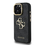 apple iphone 15 pro max kilif guess orjinal lisansli pu deri 4g desenli metal buyuk 4g ve yazi logolu kamera standli kapak iphone 15 pro max guess 459450 38 b.jpg