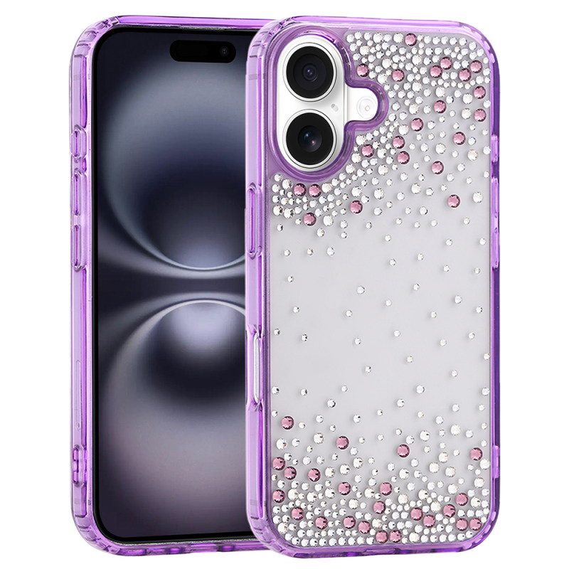 apple iphone 16 kilif airbag tasarimli damla tasli seffaf zore pera silikon kapak iphone 16 zore 552060 43 o.jpg