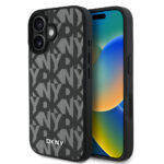 apple iphone 16 kilif dkny orjinal lisansli m safe sarj ozellikli 3d yazili grid pattern kapak iphone 16 dkny 442613 37 b.jpg