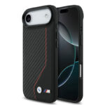 apple iphone 17 air kilif bmw orjinal lisansli m safe sarj ozellikli metal bmw ve m logolu pu karbon tasarimli kapak iphone 17 air bmw 476435 39 o.jpg
