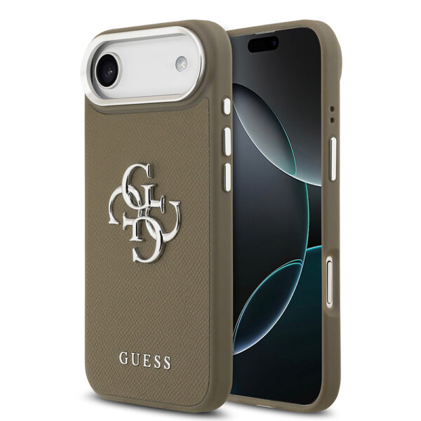apple iphone 17 air kilif guess orjinal lisansli grained 4g metal buyuk logolu kapak iphone 17 air guess 493263 39 b 1.jpg