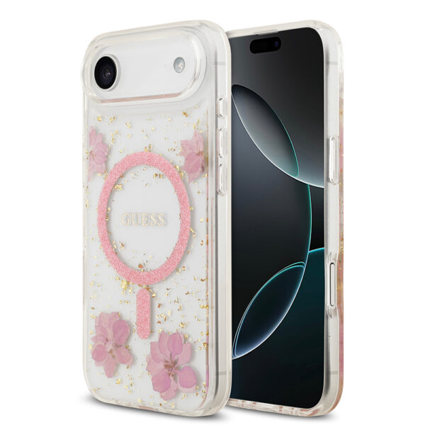 apple iphone 17 air kilif guess orjinal lisansli m safe sarj ozellikli transparan resin flowers kapak iphone 17 air guess 495727 39 b 1.jpg