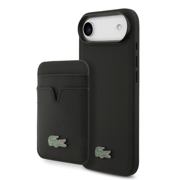 apple iphone 17 air kilif lacoste orjinal lisansli m safe sarj ozellikli pu pike desenli metal logolu kartlikli kapak iphone 17 air lacoste 491102 39 b 1.jpg