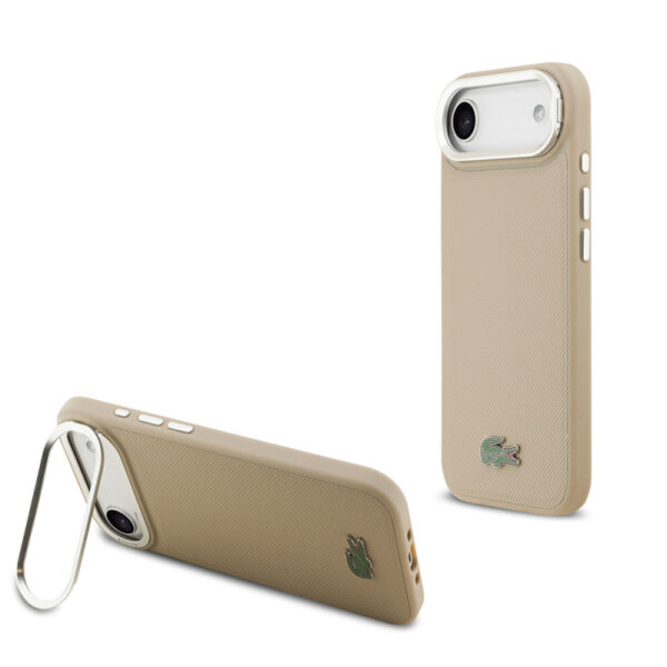 apple iphone 17 air kilif lacoste orjinal lisansli m safe sarj ozellikli pu pike desenli standli metal logolu kapak iphone 17 air lacoste 491023 39 o.jpg