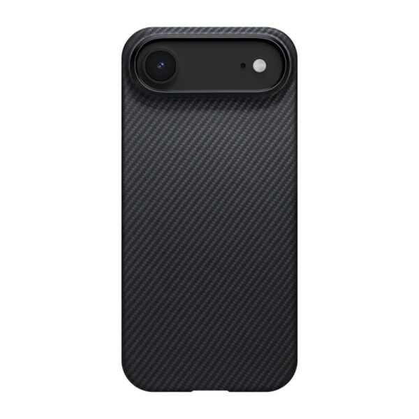 apple iphone 17 air kilif m safe sarj ozellikli 1500d aramid fiber pitaka ultra slim classic serisi black grey twill kapak iphone 17 air pitaka 474938 39 o.jpg