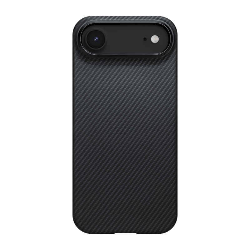 apple iphone 17 air kilif m safe sarj ozellikli 1500d aramid fiber pitaka ultra slim classic serisi black grey twill kapak iphone 17 air pitaka 474938 39 o.jpg