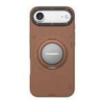 apple iphone 17 air kilif m safe sarj ozellikli 360 derece standli basit mat deri desenli youngkit tech leather serisi kapak iphone 17 air youngkit 502435 40 b.jpg