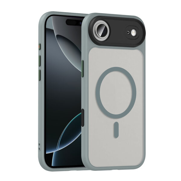 apple iphone 17 air kilif mat arka yuzey wireless sarj ozellikli zore flet m safe kapak iphone 17 air zore 473249 38 b 1.jpg