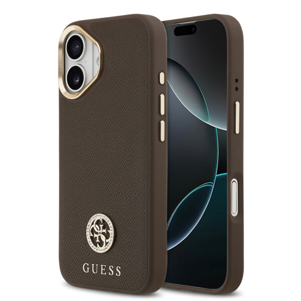 apple iphone 17 kilif guess orjinal lisansli m safe sarj ozellikli grained yazi ve tasli 4g logolu kapak 39964 iphone 17 guess 495516 39 b 1.jpg