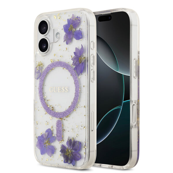 apple iphone 17 kilif guess orjinal lisansli m safe sarj ozellikli transparan resin flowers kapak iphone 17 guess 495659 39 b 1.jpg