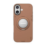 apple iphone 17 kilif m safe sarj ozellikli 360 derece standli basit mat deri desenli youngkit tech leather serisi kapak iphone 17 youngkit 502416 40 o.jpg