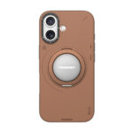 apple iphone 17 kilif m safe sarj ozellikli 360 derece standli basit mat deri desenli youngkit tech leather serisi kapak iphone 17 youngkit 502420 40 b.jpg