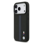 apple iphone 17 pro kilif bmw orjinal lisansli m safe sarj ozellikli deri arka yuzey metal logolu delikli serit tasarimli kapak iphone 17 pro bmw 486266 38 b.jpg