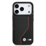 apple iphone 17 pro kilif bmw orjinal lisansli m safe sarj ozellikli metal bmw ve m logolu pu karbon tasarimli kapak iphone 17 pro bmw 476447 39 b.jpg