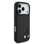 apple iphone 17 pro kilif bmw orjinal lisansli m safe sarj ozellikli metal bmw ve m logolu pu karbon tasarimli kapak iphone 17 pro bmw 476448 39 b.jpg