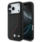 apple iphone 17 pro kilif bmw orjinal lisansli m safe sarj ozellikli metal bmw ve m logolu pu karbon tasarimli kapak iphone 17 pro bmw 476455 39 b.jpg