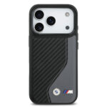 apple iphone 17 pro kilif bmw orjinal lisansli m safe sarj ozellikli metal bmw ve m logolu pu karbon tasarimli kapak iphone 17 pro bmw 486233 39 b.jpg