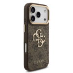 apple iphone 17 pro kilif guess orjinal lisansli gold metal kamera cerceveli 4g desenli metal buyuk 4g ve yazi logolu kapak iphone 17 pro guess 493047 39 b.jpg