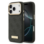 apple iphone 17 pro kilif guess orjinal lisansli m safe sarj ozellikli 4g desenli pu metal plaka klasik logolu kapak iphone 17 pro guess 479401 39 o.jpg