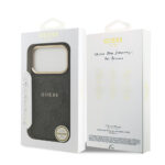 apple iphone 17 pro kilif guess orjinal lisansli m safe sarj ozellikli gold metal kamera cerceveli pu deri 4g desenli yazi logolu kapak iphone 17 pro guess 476315 39 b.jpg