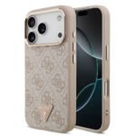 apple iphone 17 pro kilif guess orjinal lisansli m safe sarj ozellikli gold metal kamera cerceveli tasli ucgen logo 4g desenli kapak iphone 17 pro guess 493467 39 b.jpg