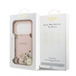 apple iphone 17 pro kilif guess orjinal lisansli m safe sarj ozellikli taneli cicek tasarimli metal yazi logolu kapak iphone 17 pro guess 479647 39 b.jpg