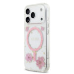 apple iphone 17 pro kilif guess orjinal lisansli m safe sarj ozellikli transparan resin flowers kapak iphone 17 pro guess 495729 39 b.jpg