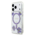 apple iphone 17 pro kilif guess orjinal lisansli m safe sarj ozellikli transparan resin flowers kapak iphone 17 pro guess 495737 39 b.jpg