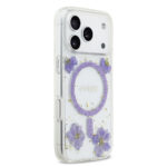 apple iphone 17 pro kilif guess orjinal lisansli m safe sarj ozellikli transparan resin flowers kapak iphone 17 pro guess 495739 39 b.jpg