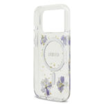apple iphone 17 pro kilif guess orjinal lisansli m safe sarj ozellikli transparan resin flowers kapak iphone 17 pro guess 495742 39 b.jpg