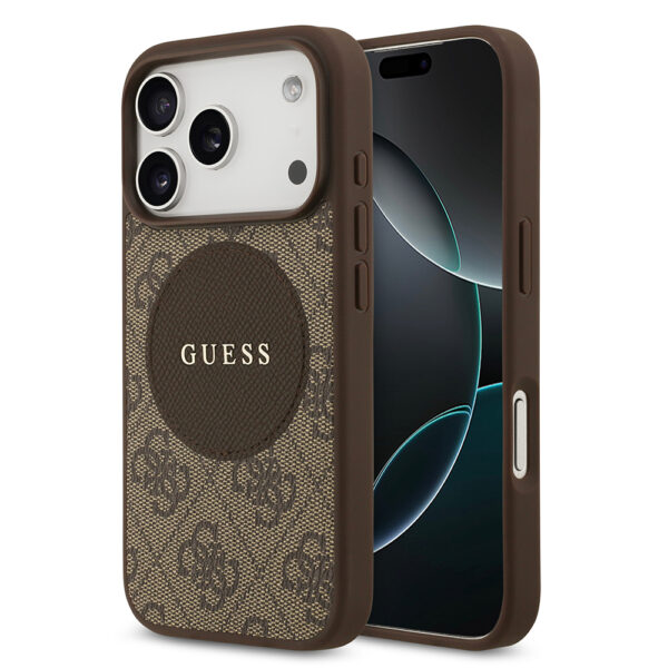 apple iphone 17 pro kilif guess orjinal lisansli m safe sarj ozellikli yazi logolu circle classic kapak iphone 17 pro guess 479801 39 b 1.jpg