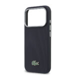 apple iphone 17 pro kilif lacoste orjinal lisansli m safe sarj ozellikli pvc yari pike desenli arka yuzey ikonik timsah dokuma logolu kapak iphone 17 pro lacoste 526540 41 b.jpg