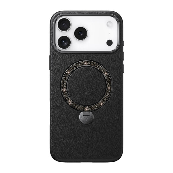 apple iphone 17 pro kilif m safe sarj ozellikli deri tasarimli standli pynana dancing circle luxury serisi kapak iphone 17 pro pynana 510013 40 b 1.jpg
