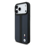 apple iphone 17 pro max kilif bmw orjinal lisansli m safe sarj ozellikli deri arka yuzey metal logolu delikli serit tasarimli kapak iphone 17 pro max bmw 486282 38 b.jpg