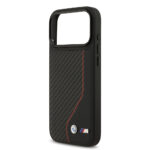 apple iphone 17 pro max kilif bmw orjinal lisansli m safe sarj ozellikli metal bmw ve m logolu pu karbon tasarimli kapak iphone 17 pro max bmw 476641 38 b.jpg