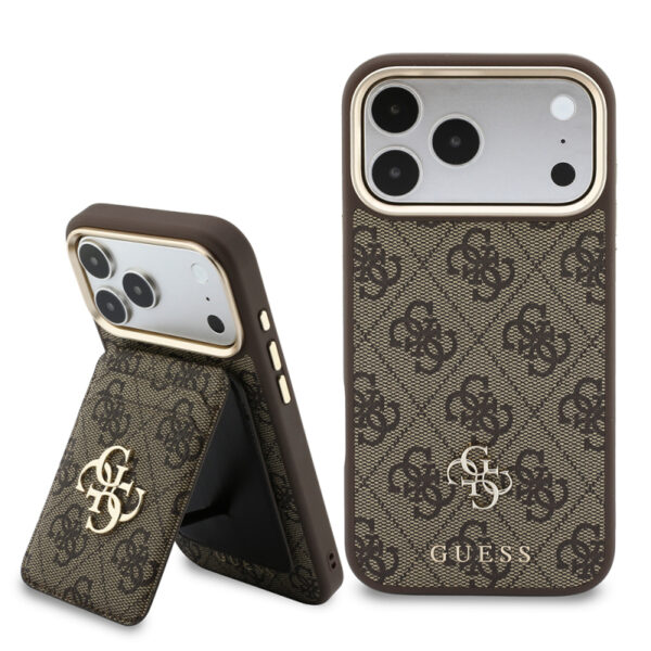 apple iphone 17 pro max kilif guess orjinal lisansli m safe sarj ozellikli 4g buyuk metal logolu kartlikli kapak iphone 17 pro max guess 551990 43 o.jpg