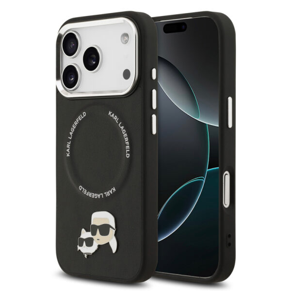 apple iphone 17 pro max kilif karl lagerfeld orjinal lisansli m safe sarj ozellikli metal kamera ve buton tasarimli kc pu deri kapak iphone 17 pro max karl lagerfeld 490828 39 o.jpg