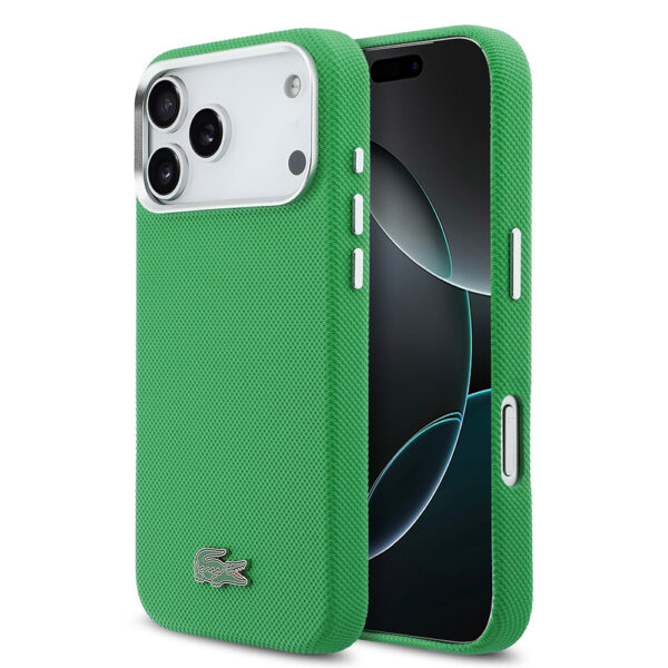 apple iphone 17 pro max kilif lacoste orjinal lisansli m safe sarj ozellikli pvc pike desenli arka yuzey ikonik timsah dokuma logolu kapak iphone 17 pro max lacoste 520560 41 b 1.jpg