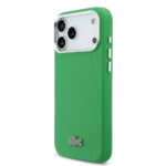 apple iphone 17 pro max kilif lacoste orjinal lisansli m safe sarj ozellikli pvc pike desenli arka yuzey ikonik timsah dokuma logolu kapak iphone 17 pro max lacoste 520561 41 b.jpg