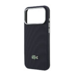 apple iphone 17 pro max kilif lacoste orjinal lisansli m safe sarj ozellikli pvc yari pike desenli arka yuzey ikonik timsah dokuma logolu kapak iphone 17 pro max lacoste 526548 41 b.jpg