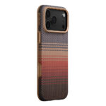 apple iphone 17 pro max kilif m safe sarj ozellikli aramid fiber pitaka military grade sunset moonrise serisi kapak iphone 17 pro max pitaka 474932 39 b.jpg